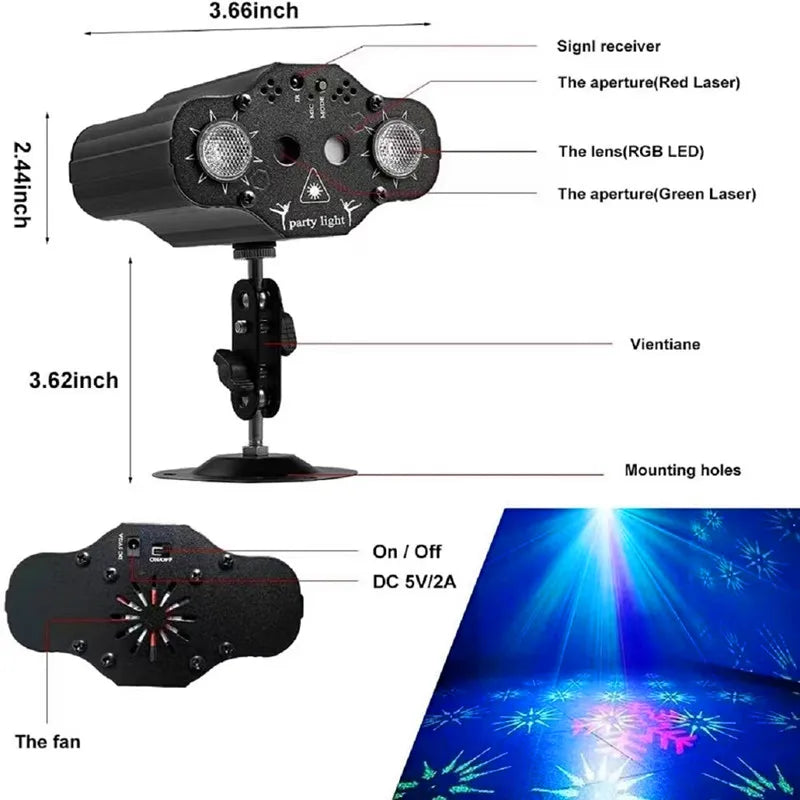LASRIX DISCO LASER LIGHT